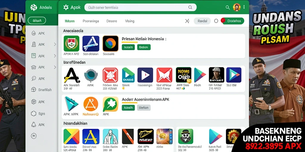 Screenshots fitur pembaruan terbaru yang menarik.