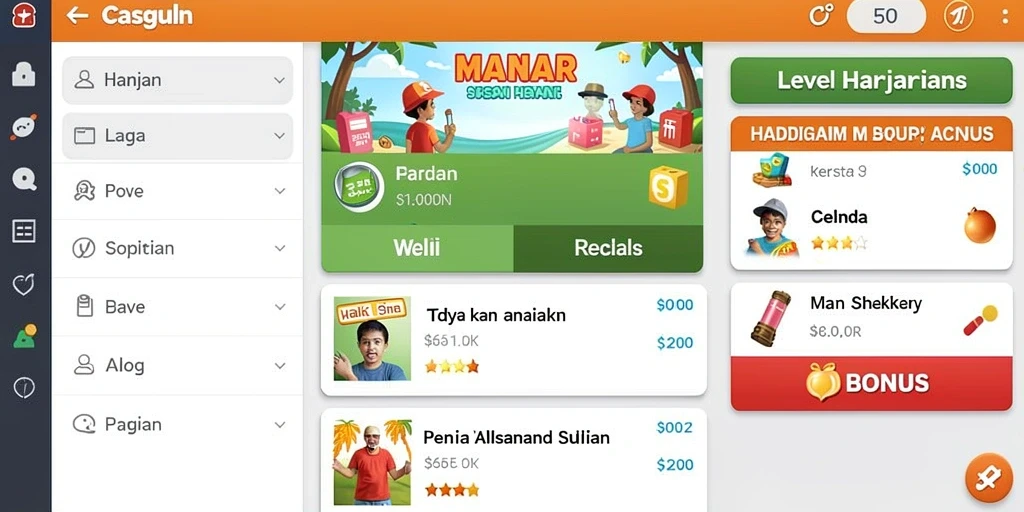 Pengalaman bermain yang menyenangkan dan menantang.