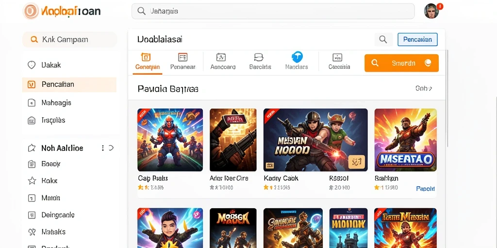 Beragam karakter unik yang bisa dipilih untuk bermain.