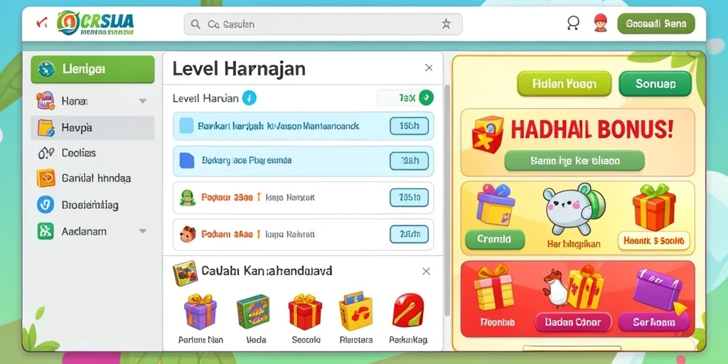 Screenshot memperlihatkan dunia fantastis yang mengesankan.