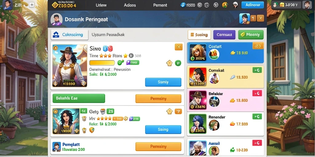 Fitur hadiah harian yang menguntungkan bagi pemain.