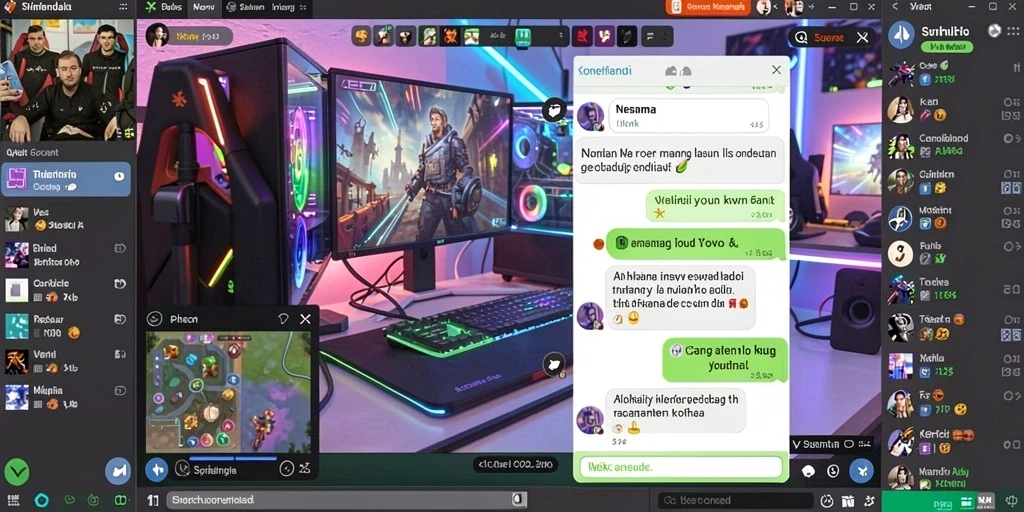 Fitur multiplayer yang memungkinkan bermain bersama teman.