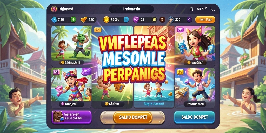 Ilustrasi bonus menarik untuk pemain baru.